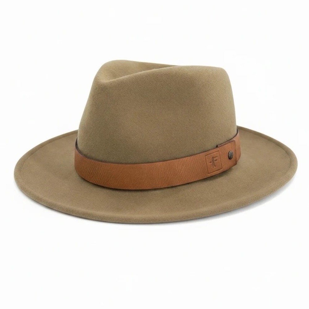 ball and buck BRIMMED FIELD HAT FELTED WOOL Made In USA NEW SIZE M